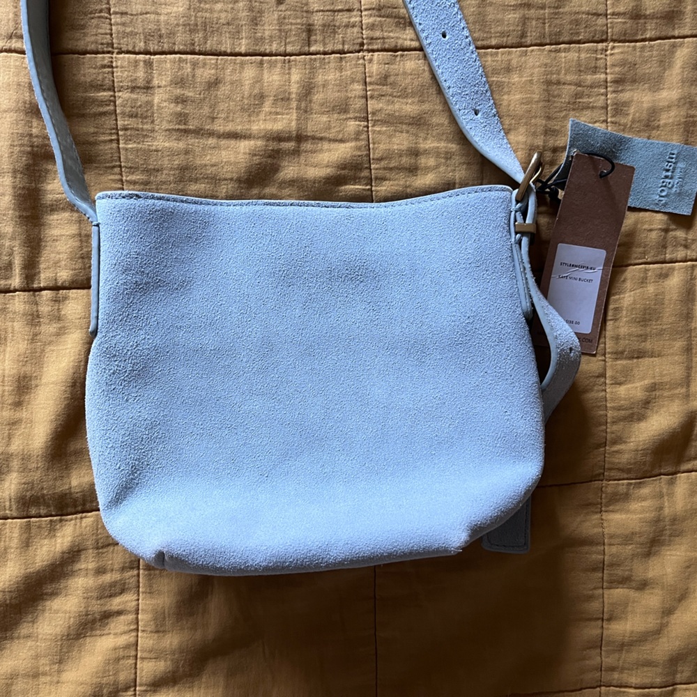 Margot New York Suede Bucket Bag - Picture 2 of 9